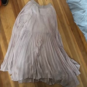 BCBG Pleated Maxi Skirt